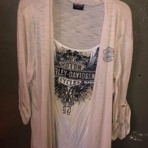 Harley Davidson 2 in 1 top